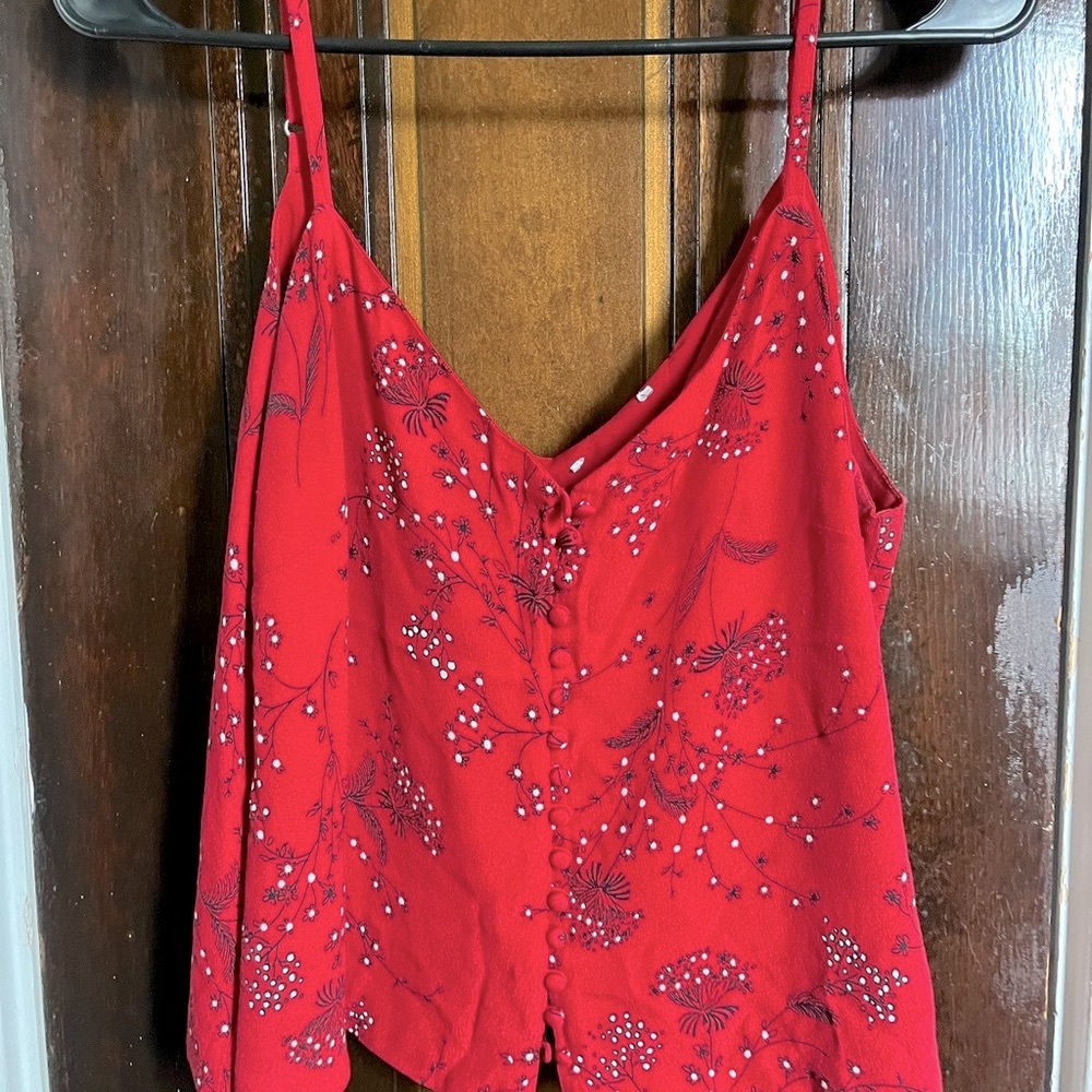 Beautiful Madewell button down tank top